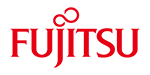 Fujitsu logo.