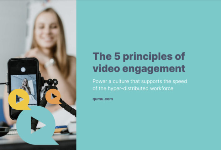 The 5 Principles of Video Engagement Ebook cover.