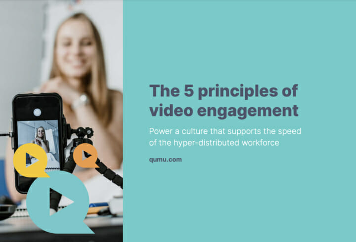 The 5 Principles of Video Engagement Ebook cover.